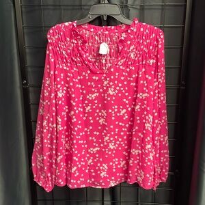 New boutique blouse. Hot pink.
